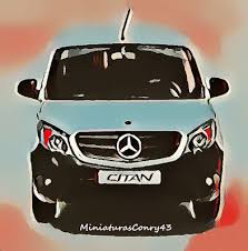 Miniaturasconry43 Mercedes Benz Citan Minichamps En 2020 Volkswagen Mercedes Benz Nissan