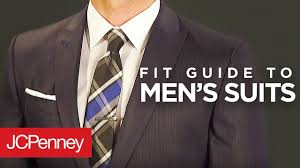 how a suit should fit suit fit guide for men jcpenney