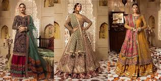 This post features designer pakistani bridal dresses 2020 for barat day, walima, mehndi ceremony and wedding parties in the latest styles. Maria B Latest Pakistani Formal Wedding Dresses Collection 2020 2021