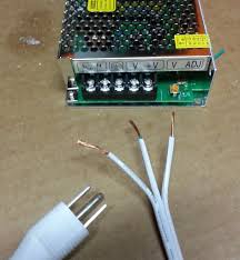 This product must be installed in accordance with nfpa70 (nec), local codes, and authorities having jurisdiction (ahjs). How To Connect My Ac Power Cord To My New Power Supply General Electronics Arduino Forum