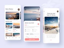 Travel Accommodation Application Mobile App Design Inspiration App Design Inspiration Travel Accommodations
