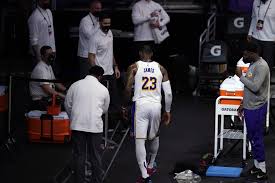 Lebron james checks on luka doncic after scary injury on hard fall! 6giyf9jc5cxn5m