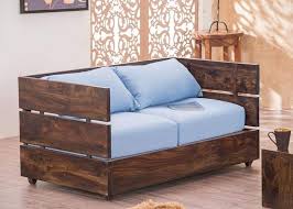 Shop for 2 seater sofa online in india with range of wooden & fabric. Bl Wood Solid Sheesham Wood Two Seater Sofa Set For Home Walnut Finish Amazon In Home Kitchen