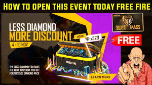How to get 520 diamonds in just 160 rs? Less Diamond More Discount Event Not Open How To Open Less Diamond More Discount Event Free Fire Youtube