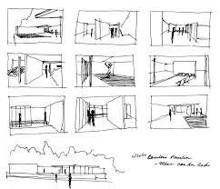 Ludwig mies van der rohe was appointed to design the pavilion to host king alphonso vlll of spain along with a group of german officials during the. Travel Sketches Adam Welker Archinect Barcelona Pavilion Travel Sketches Barcelona Architecture