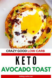 Keto Avocado Toast Recipe Low Carb Breakfast Recipes Avocado Toast Recipe Recipes