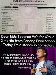 Berkaitan peperiksaan sijil pelajaran malaysia 2020 sesi kedua. Gajen Nad On Twitter Did Badly For Spm It S Just An Exam Keep Moving Forward