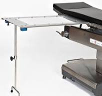 Under Pad Mount Arm & Hand Surgery Table with Tee Foot