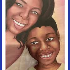 When Makayla Smiles" By Maxine Hankins Cain illustrated by Chermel Bluitt I  didn't know that they would have a section about me in the article, but  that's pretty cool. ☺️ I was