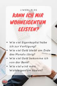 Kann Ich Mir Wohneigentum Leisten Wohneigentum Eigentumswohnung Wohnen