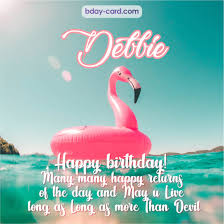 Funny happy birthday debbie birthday song 6. Birthday Images For Debbie Free Happy Bday Pictures And Photos Bday Card Com
