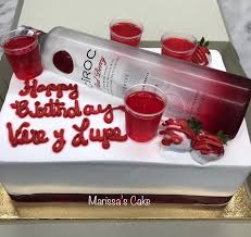 Ciroc Vodka Custom Birthday Cake Marissascake Artmarissas Losangeles Ciroc Vodka Alcohol Birthday Cake Birthday Cake Vodka Custom Birthday Cakes