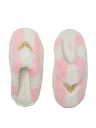 Pantuflas rayas angel
