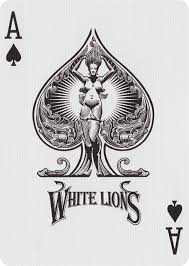 Maybe you would like to learn more about one of these? White Lions Ace Of Spades Cool Playing Cards Playing Cards Design Playing Cards