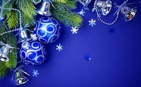 You can download the background in psd, ai and eps file format. Download Wallpapers Blue Christmas Balls New Year Silver Bells Blue Background Besthqwallpapers Com Blue Christmas Blue Backgrounds Christmas Balls