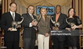 Rob Burnett, Daniel Hedaya, Meredith Vieira, Donald Byrd and Mary... News  Photo