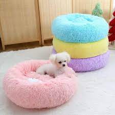 marshmallow cat bed soft comfy and fluffy dog pet beds plush pet bed cute dog beds