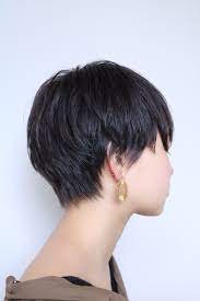 ベリーショート 小顔ショート 黒髪 マッシュショート gluck グルーク 福田 拓郎 458206 hair 髪型 ショート黒髪 髪型 ベリーショート レディース ショートカット 髪型