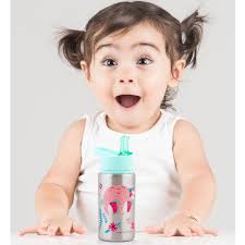 Stephen Joseph Pipetli Çelik Suluk Tembel Hayvan Standart Bebekhouse.com'da