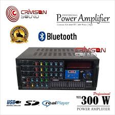 Tuntutan cermin kereta senang sahaja, 1) bawa sahaja documents. Power Amplifier Bluetooth Equalizer Mp5 300 Watts Crimson Ka 3050 Terbaru Juli 2021 Harga Murah Kualitas Terjamin Blibli