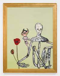 His better known works are the numerous record covers. See Kurt Cobain S Never Before Seen Paintings Dazed