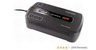 apc back ups battery backup surge protector be750g