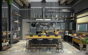 This modern industrial kitchen in portland, oregon, takes the stainless steel kitchen all the way. Best Industrial Kitchen Design Ideas For 2020 Best Online Cabinets