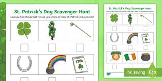 This is an instant downloadable file! Ks1 St Patrick S Day Scavenger Hunt Teacher Made