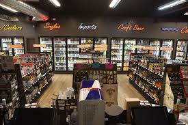 Liquor Stores In 2020 Wine Store Design Wine Store Display Grocery Store Design