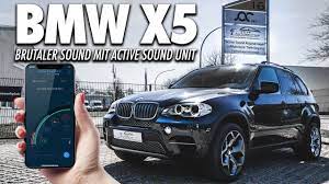 Boser Sound Dank Soundmodul Im Bmw X5 35d 40d Active Sound Sound System Cete Automotive Youtube