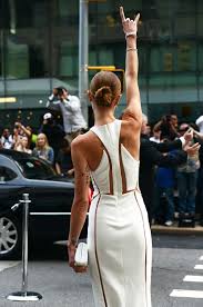 Ready To Rock Through This Hump Day Love Erin B Wasson In This Camille Eleonora Shutova Fishwire Dress Style Fashion Erin Wasson