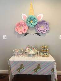 Unicorn Flower Backdrop Diy Unicorn Party Unicorn Birthday Etsy Unicorn Themed Birthday Party Unicorn Birthday Party Decorations Unicorn Themed Birthday