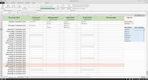 Einsatzplanung excel vorlage kostenlos : Dienstplan Erstellen In Excel Schritt Fur Schritt Ionos