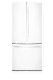 Samsung Rf220nctaww 22 Cu Ft French Door Refrigerator White In 2020 French Door Refrigerator Refrigerator Organize Drawers