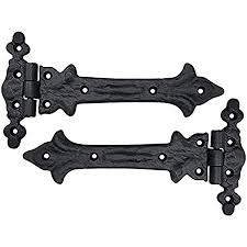 Check spelling or type a new query. Antique Look Tee Hinge For Gates And Doors 2 Hinges Per Pack Black Amazon Com