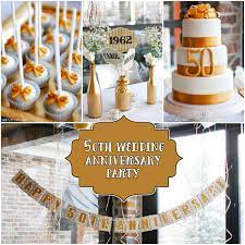 No matter which party theme you choose, be sure to include large numbered balloons for the couple's anniversary year, seasonal greenery or florals, festive centerpieces, custom signage with anniversary quotes, silver garlands, and photos of the anniversary couple throughout your party decor. 25th Anniversary Party Ideas