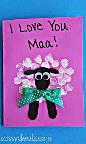 Fingerprint Sheep Mother S Day Card Idea Crafty Morning Mothers Day Crafts For Kids Mother S Day Diy Mothers Day Crafts