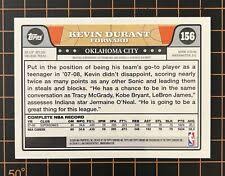 Las mejores ofertas en Baloncesto de Kevin Durant Topps temporada 2008-09  Tarjetas de Colección de Deportes y accesorios