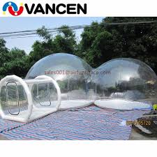4mh Double Chambres Tente Maison Utilise Jeux Gonflables Transparent Bulle Tente Pas Cher Gonflable Clair Dome Tente Pour Le Tente Maison Tente Dome Gonflable