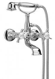 Individual touches, from mirrors to furniture, add personality and layers of richness to the bath. Luxury Bath Accessories Art Nouveau Retro Bath Mixer With Hand Shower Hose Chrome Series Napoli Made In Italy Nostalgic Antique Style