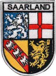 Already in 1951 the saarland historical association designed new arms based on the historical areas. Lander Wappen Als Aufnaher Saarland Jetzt Online Kaufen