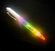 Multi Color Light Up Pen Rainbow Color Changing Out Of Stock Blinky Lady