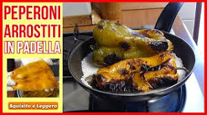 E' importante che il fuoco sia moderato. Peperoni Arrostiti In Padella Con Il Sale Grosso Zero Fumo Risultato Eccellente Youtube