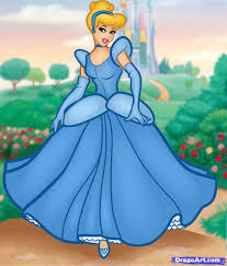 How To Draw Cinderella Step By Step Disney Princesses Cartoons Draw Cartoon Characters Free Onli Cinderella Drawing Full Hd Wallpaper Cinderella Wallpaper