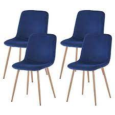I love to process wood, how to makes an extremely beautiful and sturdy dining chair/ carpenter dong. Foodage Modern Dining Chairs Set Of 4 Velvet Upholstered Kitchen Side Chairs With Sturdy Metal Le Dining Chairs Upholstered Dining Chairs Modern Dining Chairs