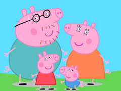 Each puzzle features images for cartoon fans, including peppa pig, suzy sheep, freddy fox, family. Zapglcapinjczm