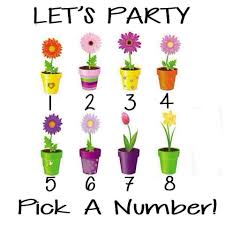 Let S Play A Fun Game Pick A Number No Matter What Flower You Pick You Ll Win A Prize Some Pr In 2020 Facebook Party Games Thirty One Facebook Online Party Games