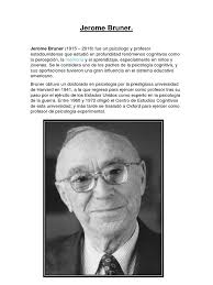 Jerome Bruner Bill
