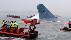 south korea ferry carrying hundreds of