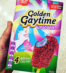 We taste the golden gaytime unicorn limited edition crumb ice creams. Pin On Insta